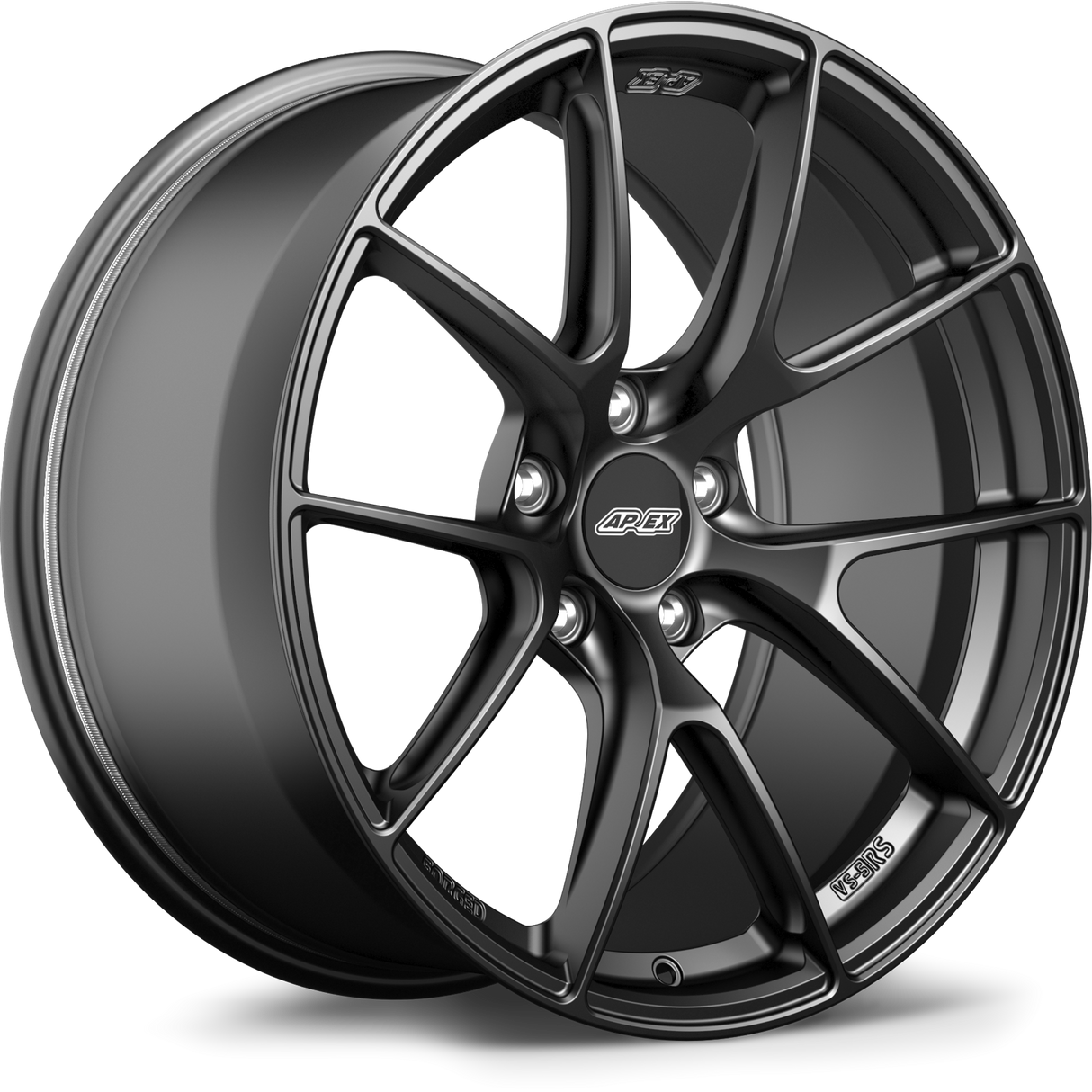 Apex 19" VS-5RS Forged 5x130 Wheel (Satin Black) - Porsche