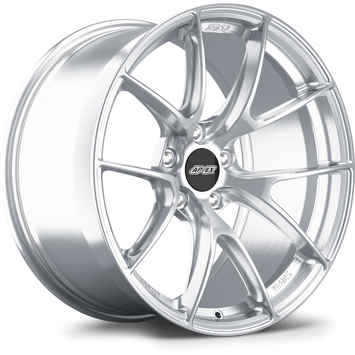 Apex 19" VS-5RS Forged 5x130 Wheel (Brushed Clear) - Porsche