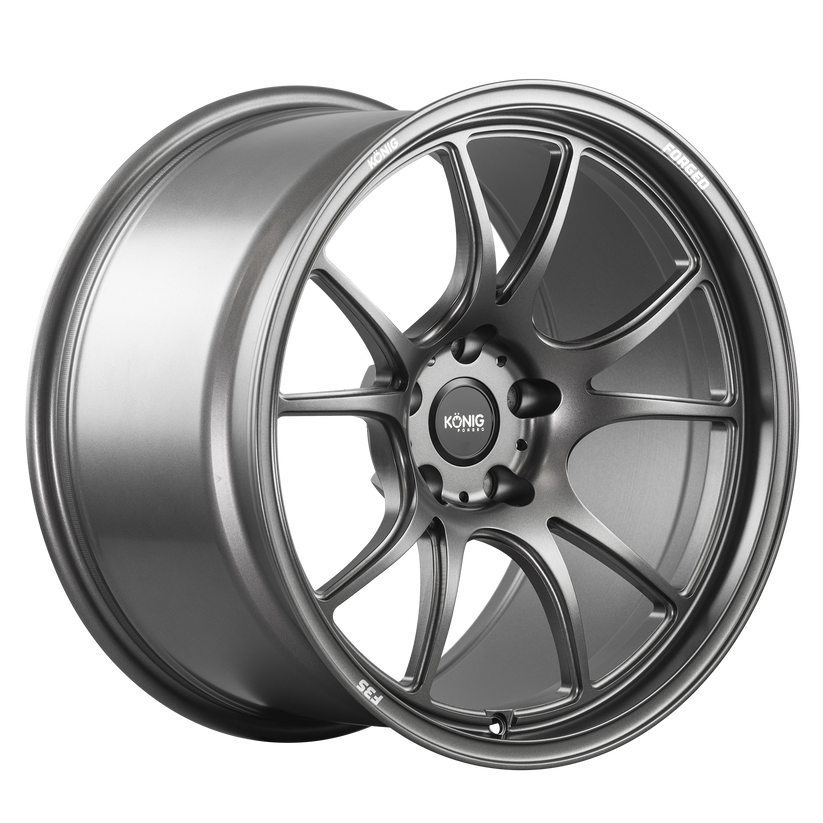 Konig 18" Forged F3S 5x112 Wheel - Satin Charcoal