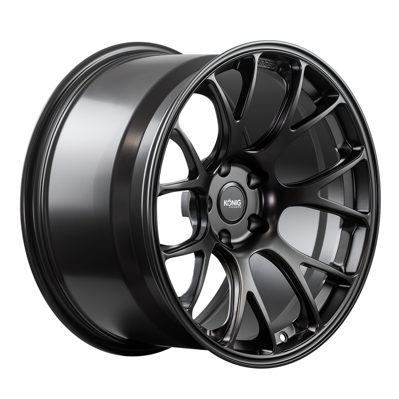 Konig 18" Forged F1M 5x112 Wheel - Satin Black