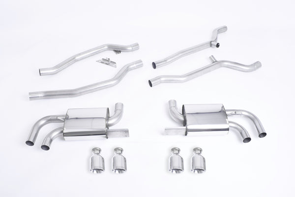Milltek Cat-Back Exhaust System - Porsche 958 Cayenne Turbo 4.8T (Pre-Facelift)
