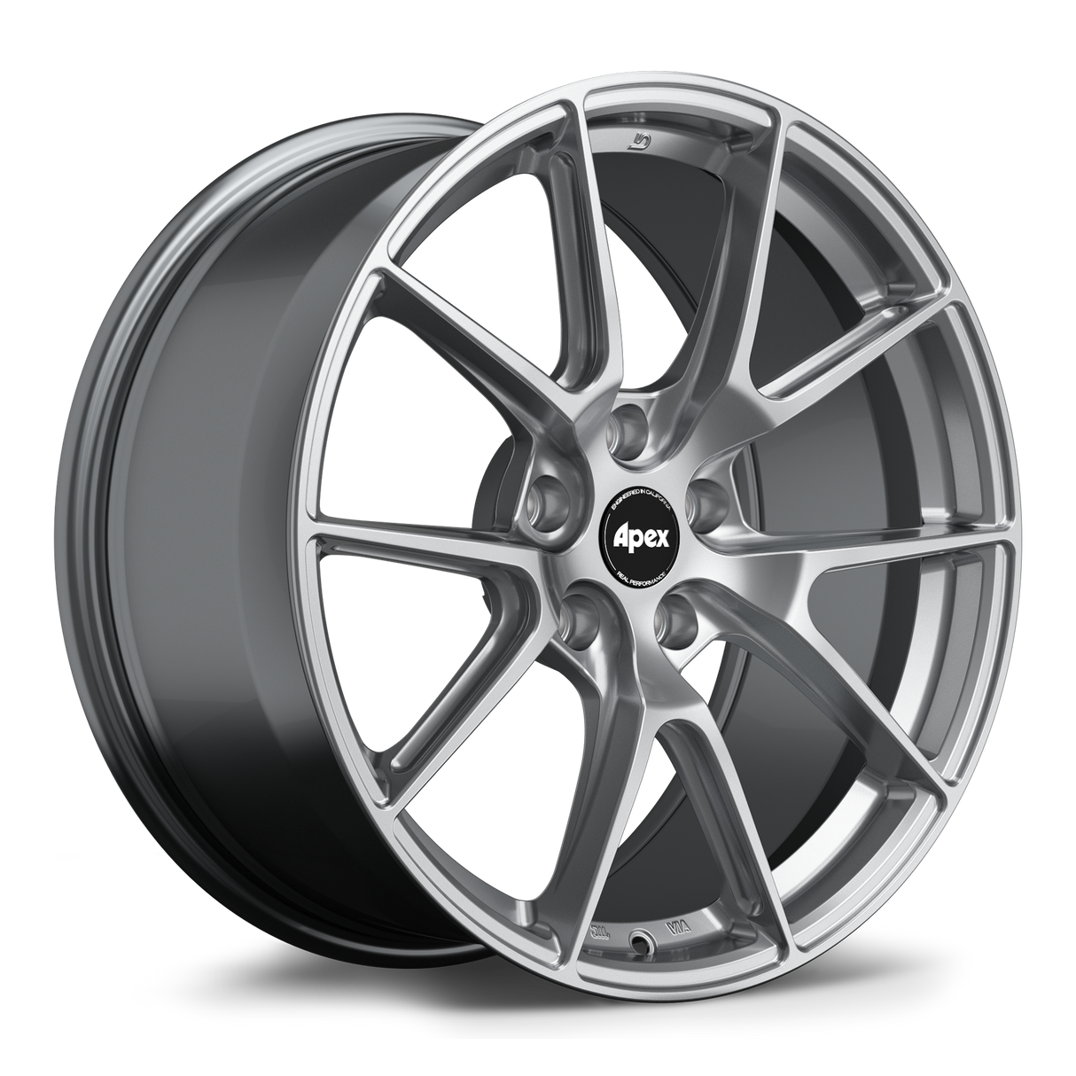 Apex 19" VS-5 Flow Formed 5x112 Wheel (Hyper Black) - Audi (Big Bore)