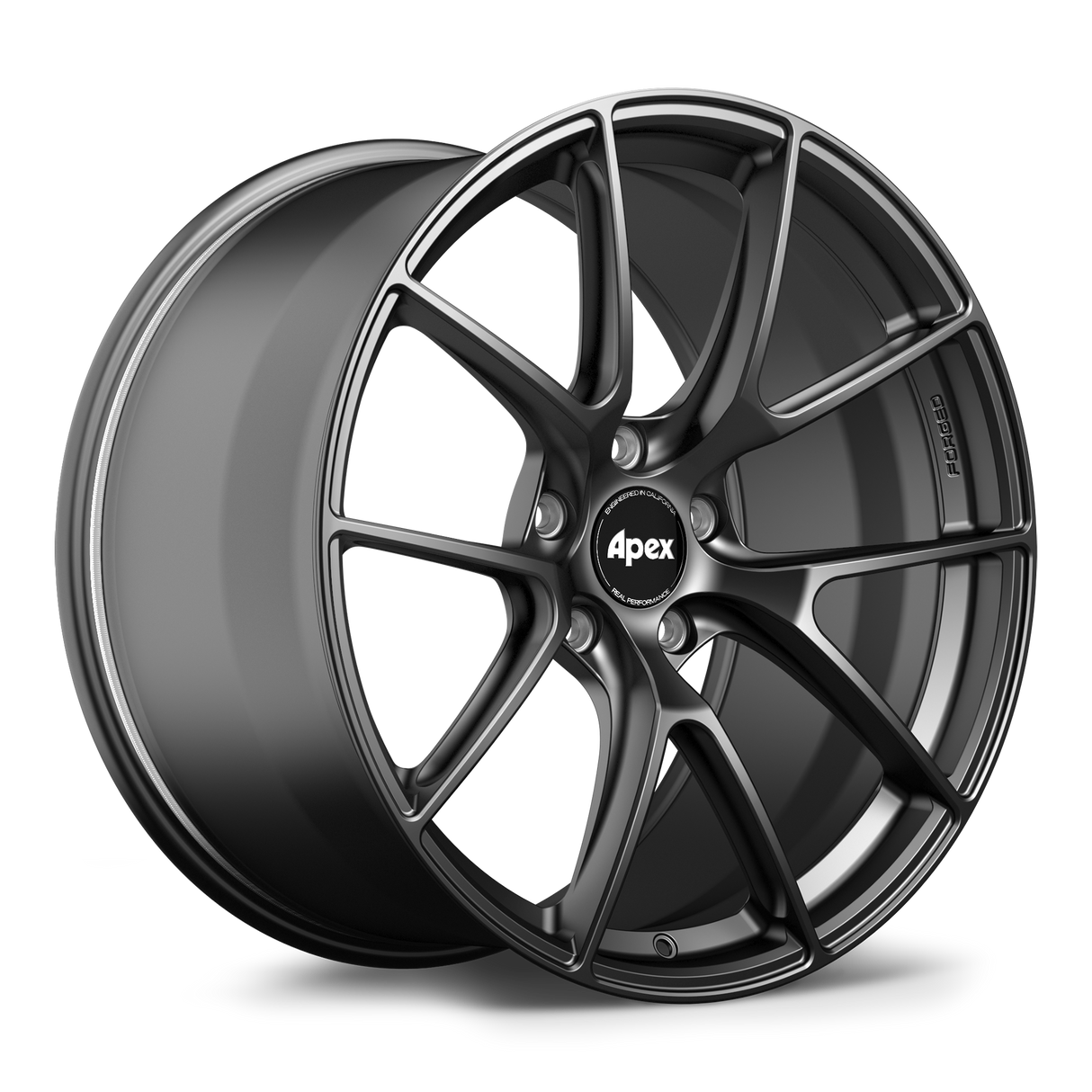 Apex 21" VS-5RX Forged 5x130mm Wheel (Satin Black) - Porsche