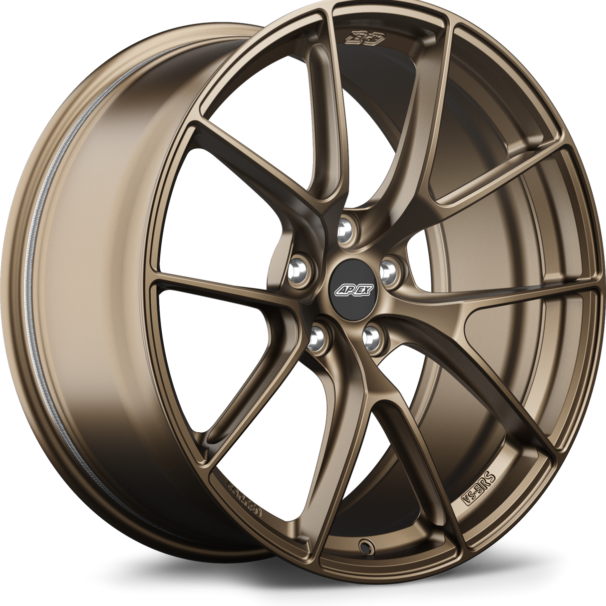 Apex 20" VS-5RS Forged 5x130mm Wheel (Satin Bronze) - Porsche