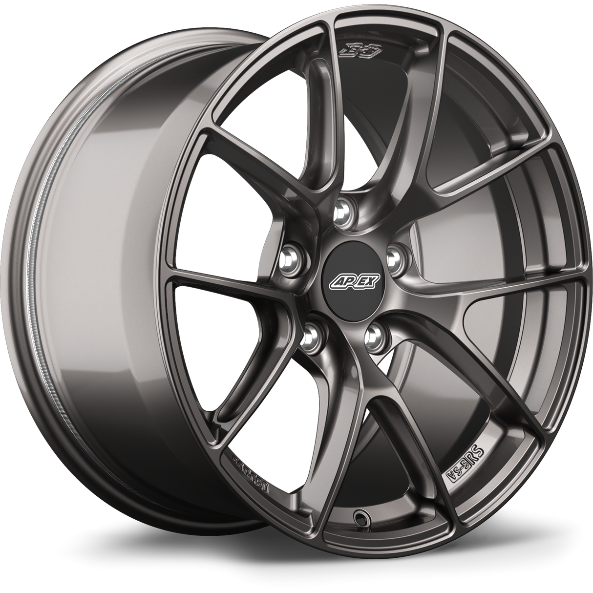 Apex 17" VS-5RS Forged 5x112mm Wheel (Anthracite) - VW/Audi (Small Bore)