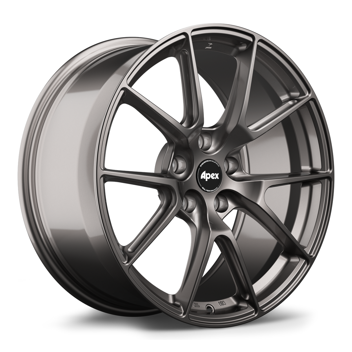 Apex 19" VS-5 Flow Formed 5x112 Wheel (Anthracite) - VW/Audi (Small Bore)