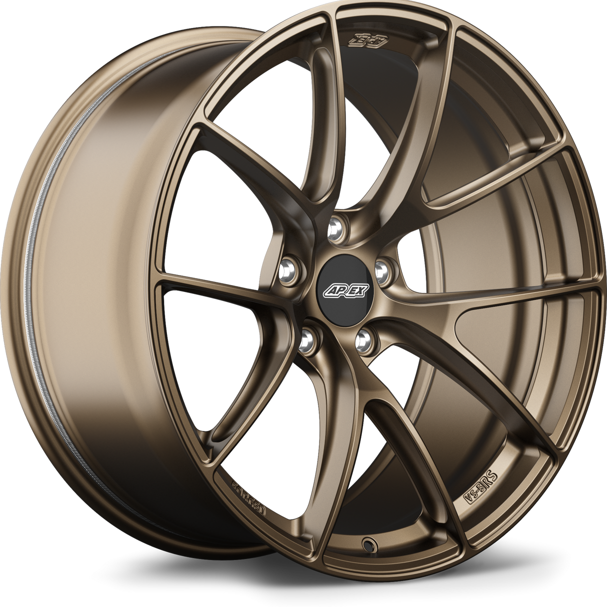 Apex 20" VS-5RS Forged 5x130mm Wheel (Satin Bronze) - Porsche