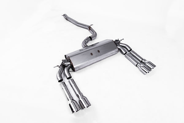 Milltek Cat-Back Exhaust System - MQB 2.0T (S3 (8V+))
