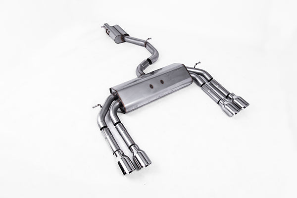 Milltek Cat-Back Exhaust System - MQB 2.0T (S3 (8V+))