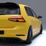 Zaero Design EVO-1 Side Skirts - VW GTI/Golf R 2.0T (Mk7+)