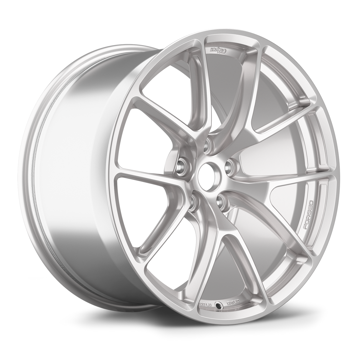 Apex 19" VS-5RE Forged 5x130mm Wheel (Race Silver) - Porsche