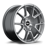 Apex 17" VS-5 Flow Formed 5x112 Wheel (Hyper Black) - VW/Audi (Small Bore)
