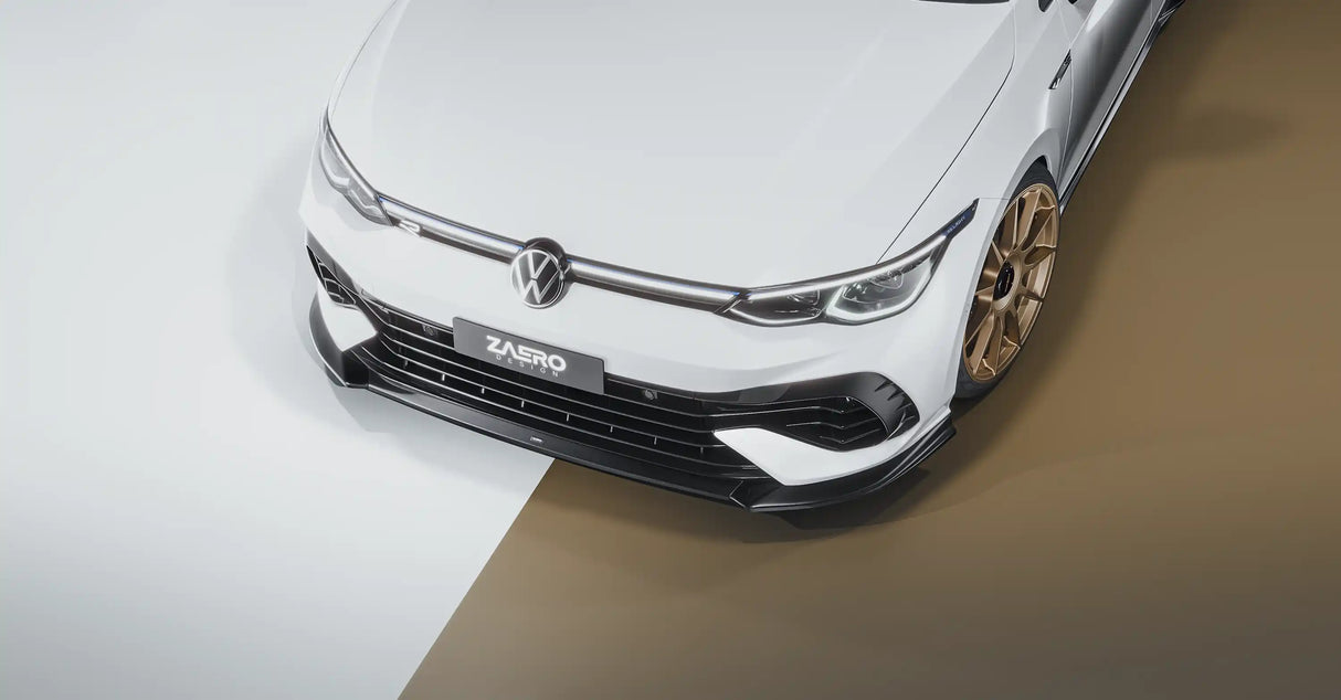 Zaero Design EVO-1 Front Splitter - VW Golf R 2.0T (Mk8)