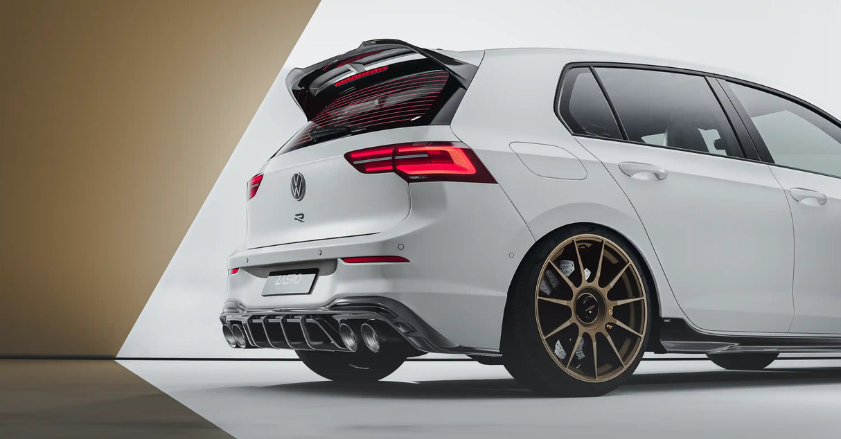 Zaero Design EVO-1 Rear Diffuser - VW Golf R 2.0T (Mk8)