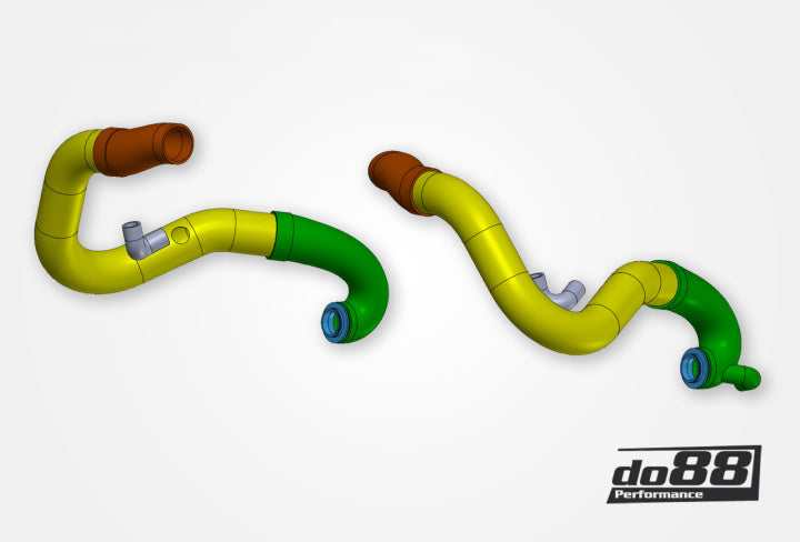 do88 Turbo Inlet Hoses - Porsche 911 Carrera (991.2)