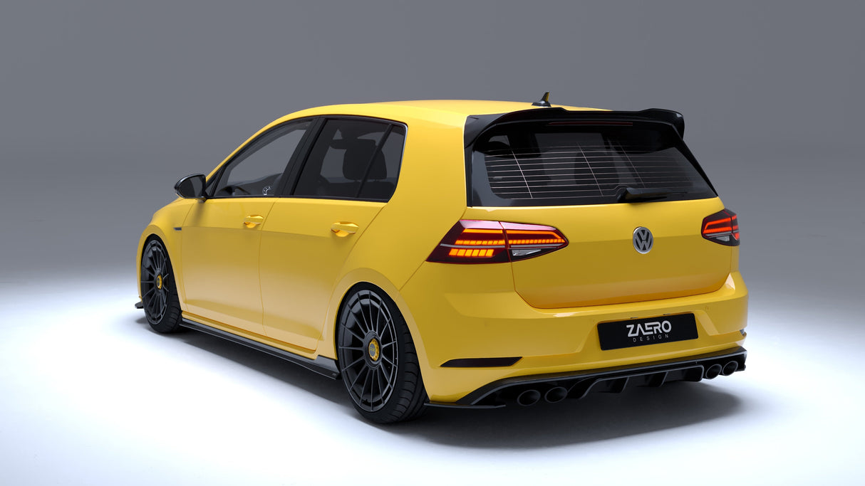 Zaero Design EVO-1 Rear Diffuser - VW Golf R 2.0T (Mk7.5)