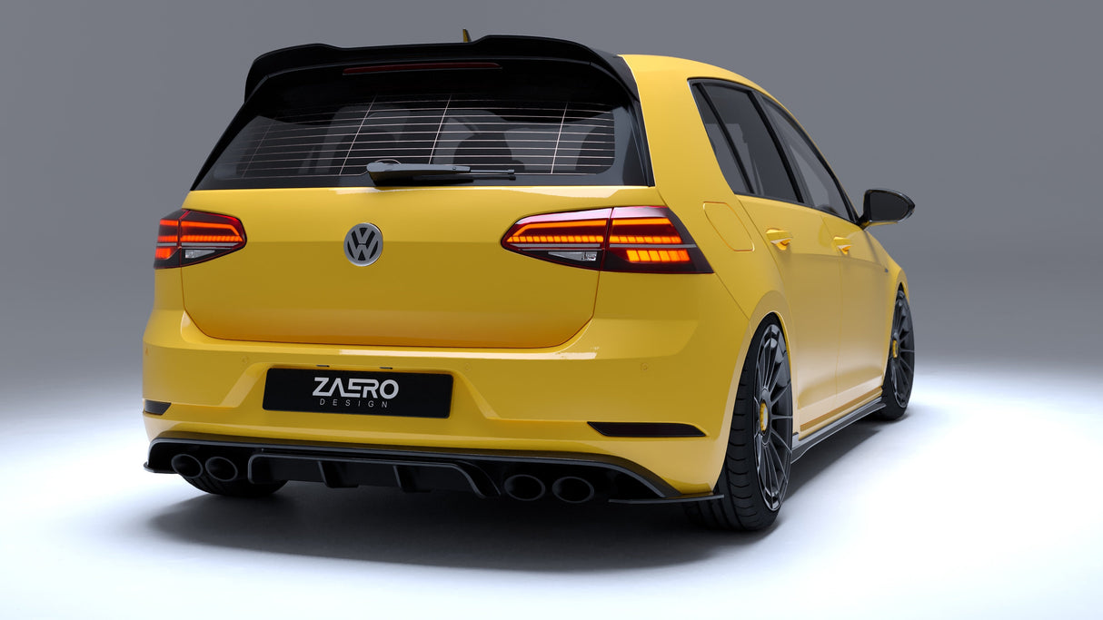 Zaero Design EVO-1 Rear Spoiler - VW GTI/Golf R 2.0T (Mk7+)