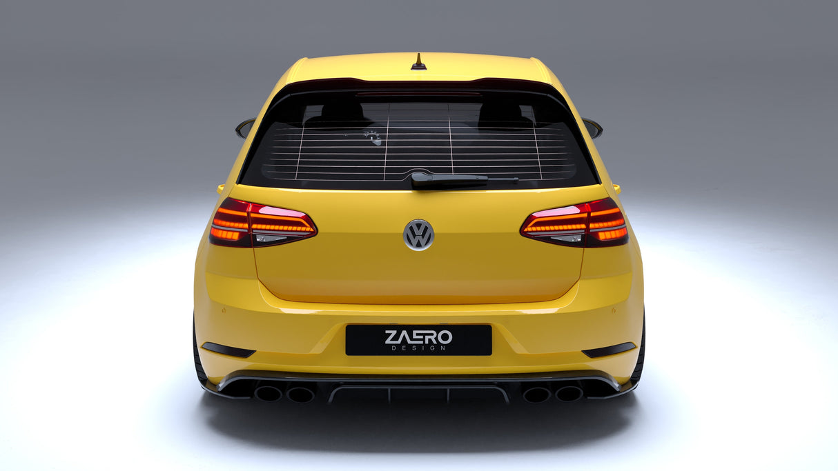 Zaero Design EVO-1 Rear Diffuser - VW Golf R 2.0T (Mk7.5)