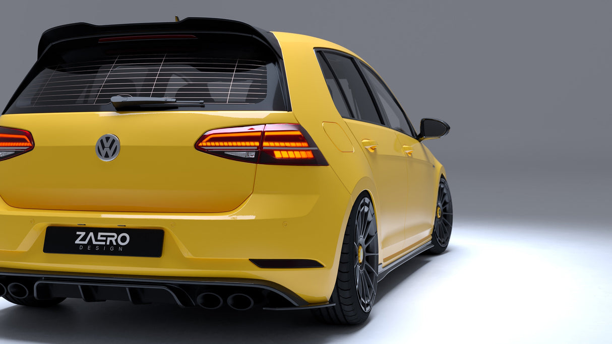 Zaero Design EVO-1 Rear Diffuser - VW Golf R 2.0T (Mk7.5)