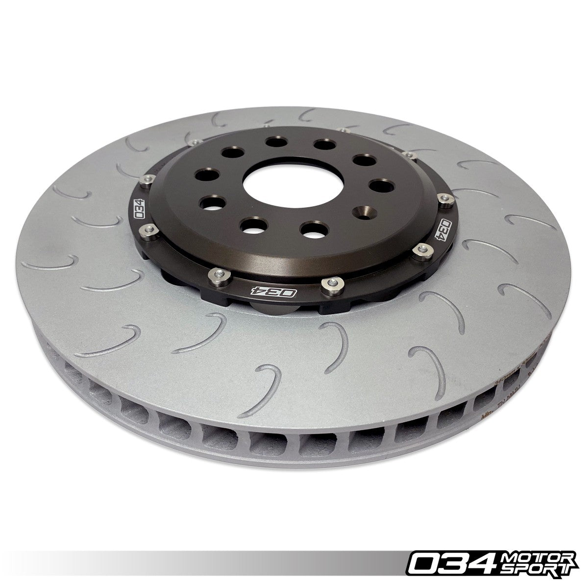 034Motorsport 2-Piece Floating Front Brake Rotor Upgrade (MQB w/ 340mm Rotors) - Equilibrium Tuning, Inc.