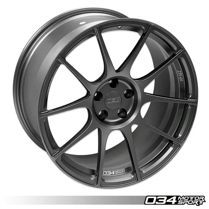 034Motorsport 20" ZTF-01 Forged 5x112 Wheel - Anthracite - Equilibrium Tuning, Inc.