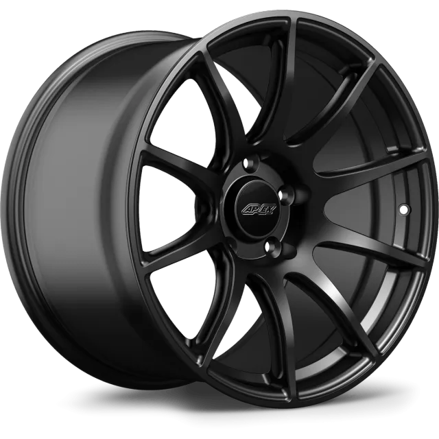 APEX 18" SM-10 VW 5x112 Wheel - Satin Black - Equilibrium Tuning, Inc.