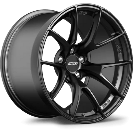 APEX 19" VS-5RS Forged Porsche 5x130 Wheel - Satin Black - Equilibrium Tuning, Inc.