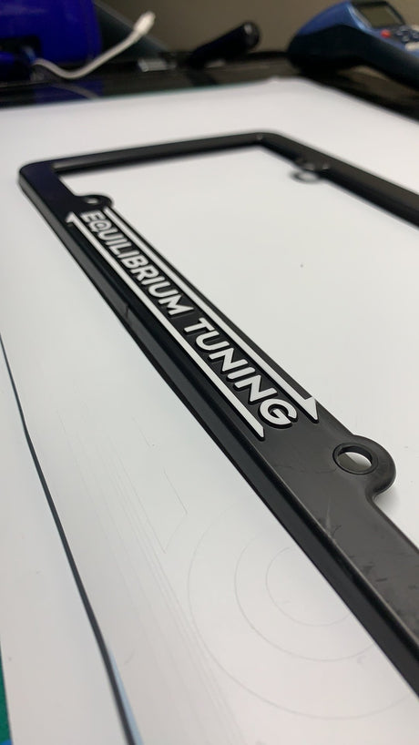 EQT License Plate Frame - Equilibrium Tuning, Inc.