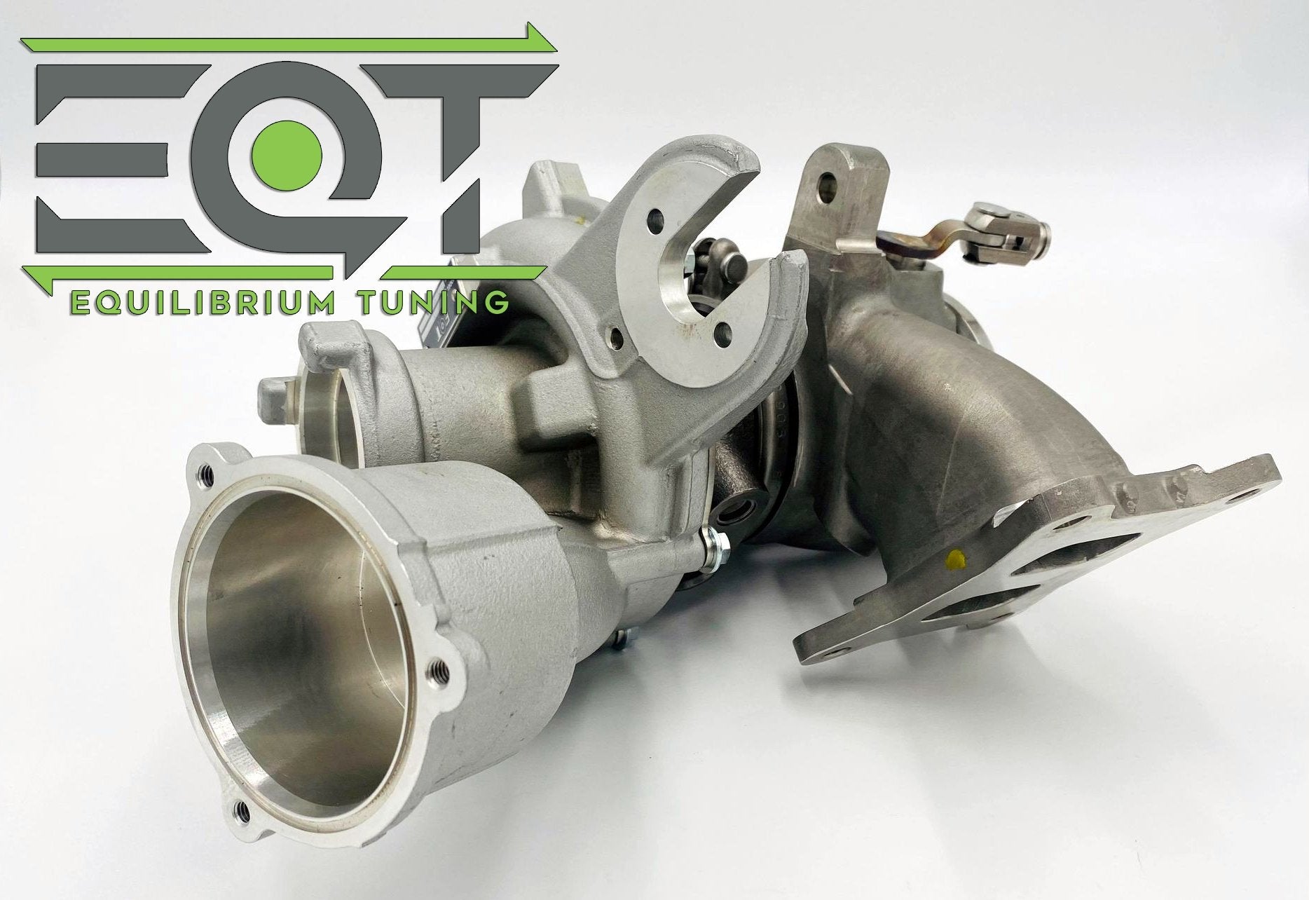 EQT Vortex Turbocharger (VW MQB Mk7 GTI, Golf R, Audi A3/S3, Audi TT/TTS) - Equilibrium Tuning, Inc.