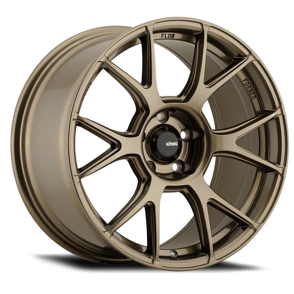 Konig 17" Ampliform 5X114.3 Wheel - Gloss Bronze - Equilibrium Tuning, Inc.