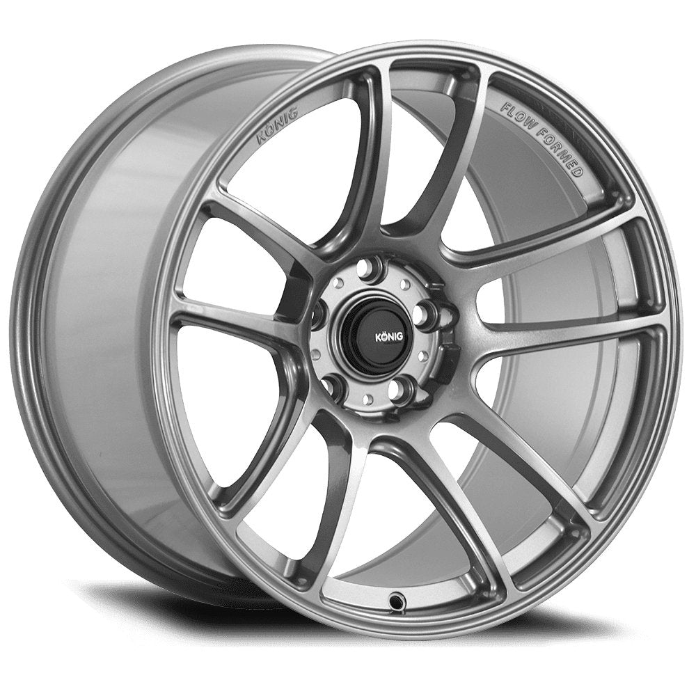 Konig 17" Heliogram 5X112 Wheel - Titanium Metallic - Equilibrium Tuning, Inc.