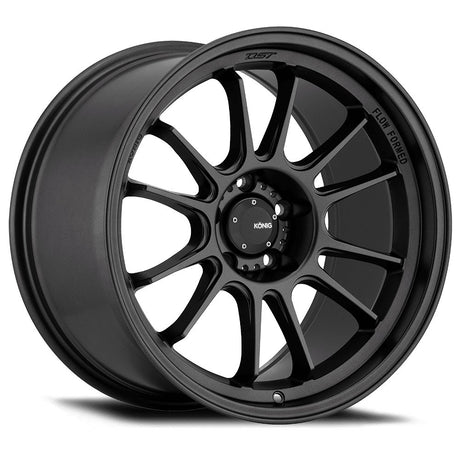 Konig 17" Hypergram 5X112 Wheel - Matte Black - Equilibrium Tuning, Inc.