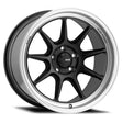 Konig 18" Countergram 5X114.3 Wheel - Matte Black / Matte Machined Lip - Equilibrium Tuning, Inc.