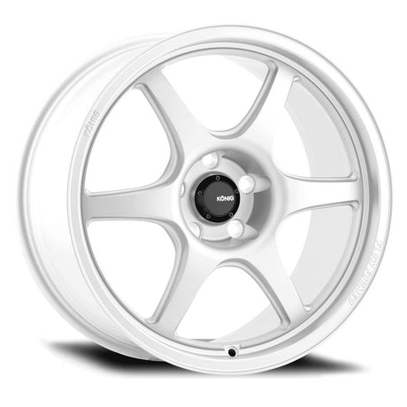 Konig 18" Hexaform 5X112 Wheel - White - Equilibrium Tuning, Inc.