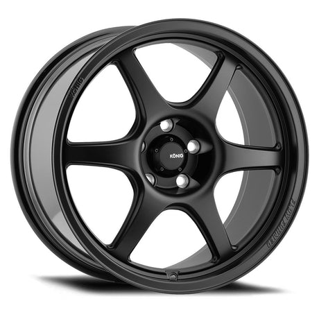 Konig 18" Hexaform 5X114.3 Wheel - Matte Black - Equilibrium Tuning, Inc.