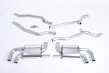 Milltek Cat-Back Exhaust System - 958 Cayenne Turbo 4.8T (Pre-Facelift) - Equilibrium Tuning, Inc.