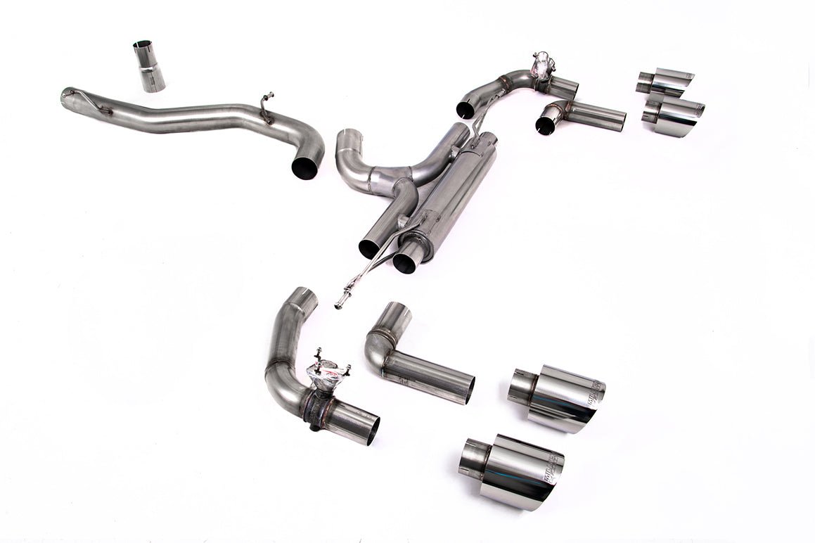 Milltek Cat-Back Exhaust System - Mk8 Golf R 2.0T (NAR Models ONLY) - Equilibrium Tuning, Inc.